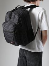 Sac � Dos Morius 2 Compartiments Eastpak Noir pbg authentic PBGK40F-vue-porte