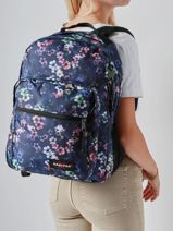 Sac � Dos Morius 2 Compartiments Eastpak Bleu pbg authentic PBGK40F-vue-porte