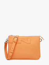 Leather Milano Crossbody Bag Nathan baume Orange n city 3