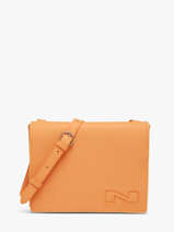 Sac Bandouli�re Brugge Cuir Nathan baume Orange n city 2
