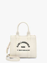 Xs Leather Rsg Crossbody Bag Karl lagerfeld White rsg B1W30042