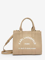Sac Bandouli�re Rsg Coton Karl lagerfeld Beige rsg A1W50118