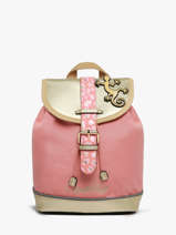 Sac � Dos 1 Compartiment Cameleon Rose vintage fantasy PBVGSD25