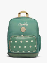 1 Compartment Backpack Cameleon Green vintage fantasy PBVGSD33