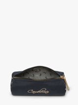 Trousse 1 Compartiment Cameleon Bleu vintage fantasy PBVGSTRO-vue-porte
