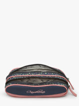 Pencil Case For Girls 2 Compartments Vintage Fantasy Cameleon Blue vintage fantasy PBVGTROU-vue-porte