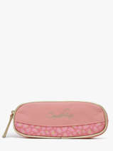 Pencil Case For Girls 2 Compartments Vintage Fantasy Cameleon Pink vintage fantasy PBVGTROU