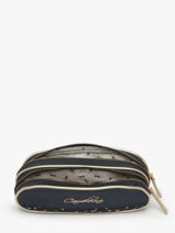 Trousse 2 Compartiments Cameleon Bleu vintage fantasy PBVGTROU-vue-porte