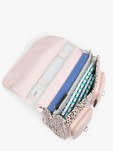 2-compartment Satchel Cameleon Pink vintage north PBVWCA38-vue-porte