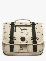 3-compartment Satchel Cameleon Beige vintage north PBVWCA41