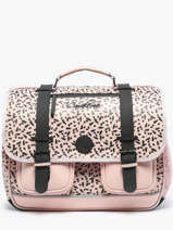 3-compartment Satchel Cameleon Pink vintage north PBVWCA41