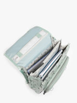 3-compartment Backpack Cameleon Green vintage north PBVWSD39-vue-porte