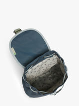 Sac � Dos 1 Compartiment Cameleon Bleu vintage urban PBVBSD25-vue-porte