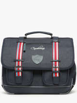 Satchel 3 Compartments Cameleon Blue vintage urban PBVBCA41