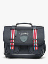 Satchel 2 Compartments Cameleon Blue vintage urban PBVBCA35