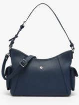 Sac Port� �paule Maya Hexagona Bleu maya 2120286