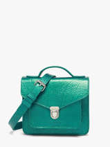 Sac Bandouli�re Star Cuir Paul marius Bleu star GEORXSTA