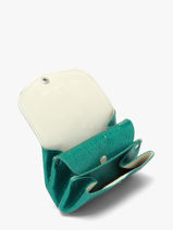 Leather Gustave M Coin Purse Paul marius Blue star GUSTMSTA-vue-porte