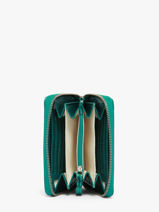 Wallet Alice Star Leather Paul marius Blue star ALICESTA-vue-porte