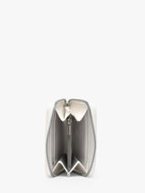 Porte-monnaie Grained Miniprix Blanc grained K2015-vue-porte
