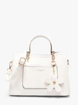 Shoulder Bag Grained Miniprix White grained H6931