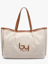 Shoulder Bag Seek Paper By byblos Beige seek BS88B04
