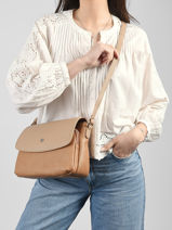 Shoulder Bag Maya Hexagona Brown maya 2120201-vue-porte