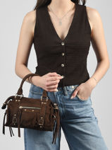 Satchel Victoire Gallantry Brown victoire 6A-vue-porte