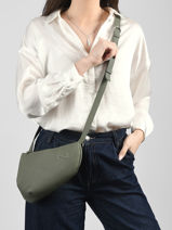 Sac Bandouli�re City Perle Cuir Nathan baume Vert n city N1811000-vue-porte