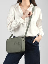 Leather N City Leuven Crossbody Bag Nathan baume Green n city 7-vue-porte