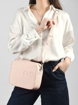 Leather N City Leuven Crossbody Bag Nathan baume Pink n city 7-vue-porte