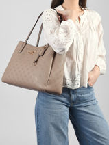 Shoulder Bag Anise Guess Beige anise PD991623-vue-porte