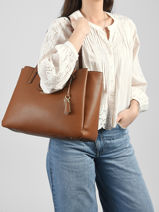 Shoulder Bag Isola Polyurethane Guess Brown isola BG990523-vue-porte