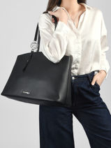 Shoulder Bag K Ikon Karl lagerfeld Black k ikon B2W30057-vue-porte