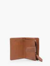 Wallet Valentino Brown brixton VPS7X215-vue-porte