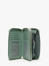 Wallet Valentino Green clio re VPS9OG47-vue-porte