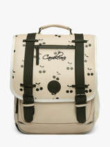 3-compartment Backpack Cameleon Beige vintage north PBVWSD39