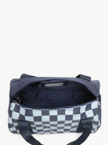 Kids Travel Bag Caramel et cie Blue family FA-vue-porte