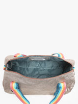 Sac De Voyage Enfant Caramel et cie Argent family MI-vue-porte