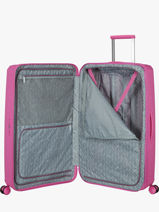 Expandable Hardside Luggage Fastforward American tourister Pink fastforward 155261-vue-porte