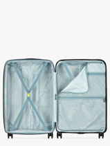 Valise Rigide Air Armour Delsey Bleu air armour 3866-821-vue-porte