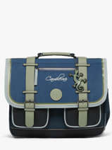 Satchel 2 Compartments Cameleon Blue vintage urban 27