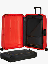 Valise Rigide Rigide Essens Samsonite Rouge essens 146912-vue-porte