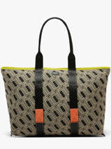 Sac Cabas Zipp� L Mistral Rollable Nylon Et Cuir Lancel Noir mistral A13998
