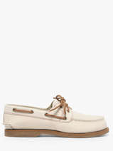 Boat Shoes In Leather Timberland Beige women 2Q9XEN71