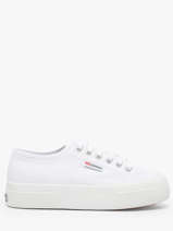 Sneakers Plateforme Superga Blanc women 1384W901