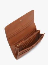 Wallet Valentino Brown aleksandra VPS9W113-vue-porte