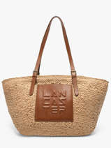 Shoulder Bag Le Panier Lancaster Brown le panier 81