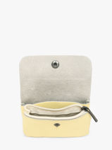 Coin Purse Caviar Leather Milano Yellow caviar CA23092-vue-porte