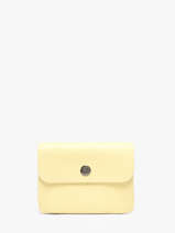 Coin Purse Caviar Leather Milano Yellow caviar CA23092